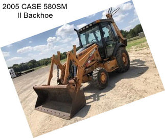 2005 CASE 580SM II Backhoe