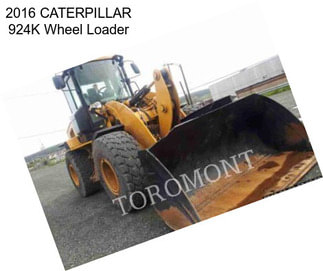 2016 CATERPILLAR 924K Wheel Loader