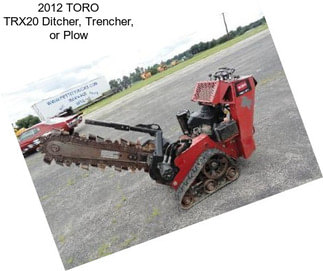 2012 TORO TRX20 Ditcher, Trencher, or Plow