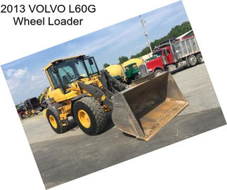 2013 VOLVO L60G Wheel Loader