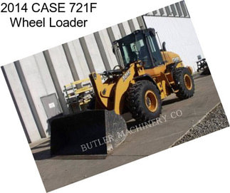 2014 CASE 721F Wheel Loader