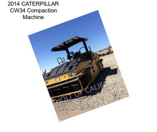 2014 CATERPILLAR CW34 Compaction Machine
