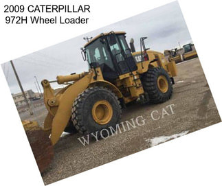 2009 CATERPILLAR 972H Wheel Loader