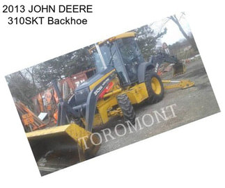 2013 JOHN DEERE 310SKT Backhoe