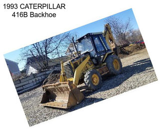 1993 CATERPILLAR 416B Backhoe