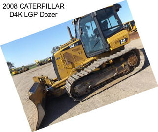 2008 CATERPILLAR D4K LGP Dozer