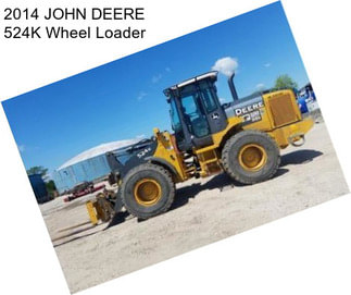 2014 JOHN DEERE 524K Wheel Loader