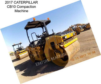 2017 CATERPILLAR CB10 Compaction Machine