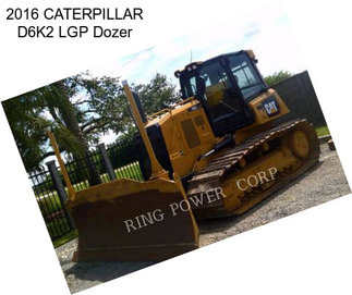 2016 CATERPILLAR D6K2 LGP Dozer