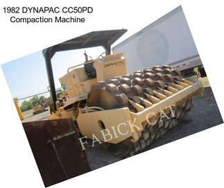 1982 DYNAPAC CC50PD Compaction Machine