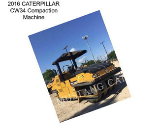 2016 CATERPILLAR CW34 Compaction Machine