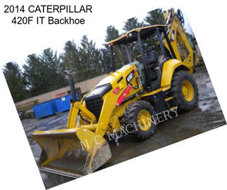 2014 CATERPILLAR 420F IT Backhoe