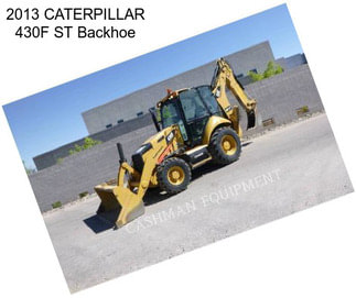 2013 CATERPILLAR 430F ST Backhoe