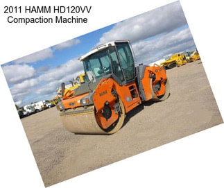 2011 HAMM HD120VV Compaction Machine