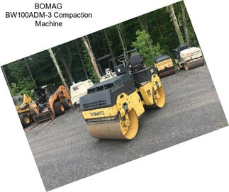 BOMAG BW100ADM-3 Compaction Machine