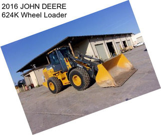 2016 JOHN DEERE 624K Wheel Loader