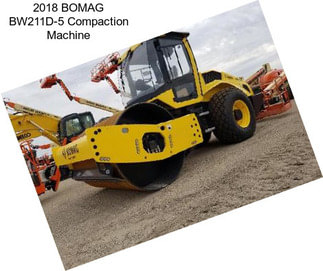 2018 BOMAG BW211D-5 Compaction Machine
