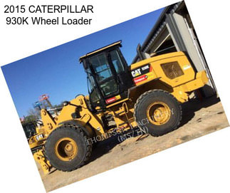 2015 CATERPILLAR 930K Wheel Loader