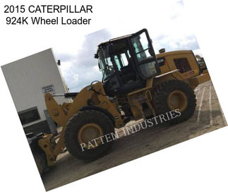 2015 CATERPILLAR 924K Wheel Loader