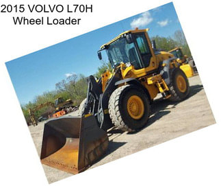 2015 VOLVO L70H Wheel Loader