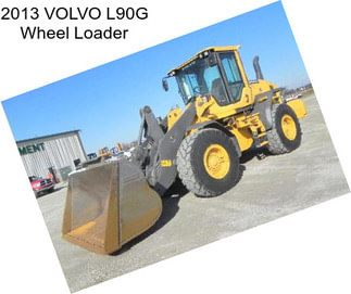 2013 VOLVO L90G Wheel Loader