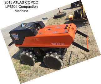 2015 ATLAS COPCO LP8504 Compaction Machine