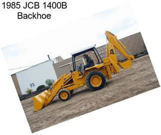 1985 JCB 1400B Backhoe