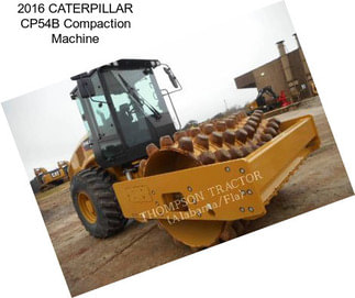 2016 CATERPILLAR CP54B Compaction Machine