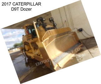 2017 CATERPILLAR D9T Dozer