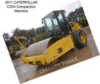 2011 CATERPILLAR CS54 Compaction Machine