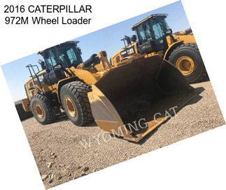 2016 CATERPILLAR 972M Wheel Loader