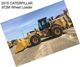 2015 CATERPILLAR 972M Wheel Loader