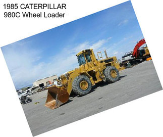 1985 CATERPILLAR 980C Wheel Loader