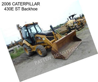 2006 CATERPILLAR 430E ST Backhoe