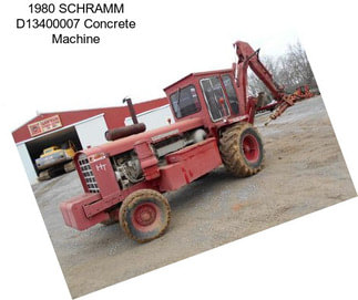 1980 SCHRAMM D13400007 Concrete Machine