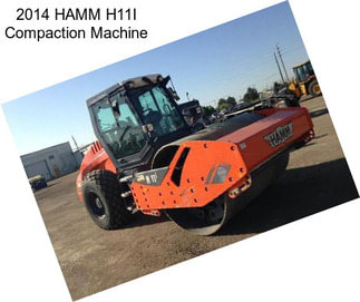2014 HAMM H11I Compaction Machine