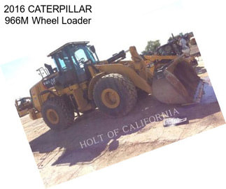 2016 CATERPILLAR 966M Wheel Loader