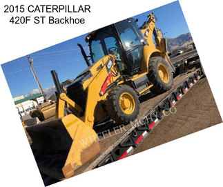 2015 CATERPILLAR 420F ST Backhoe