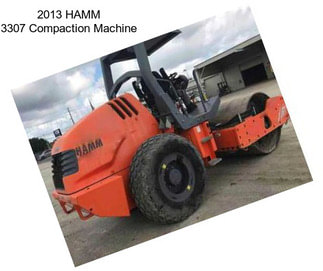 2013 HAMM 3307 Compaction Machine