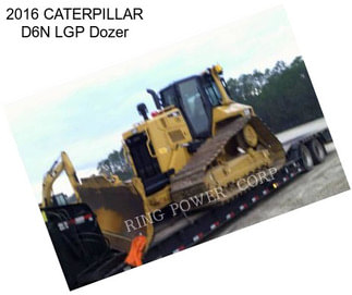 2016 CATERPILLAR D6N LGP Dozer