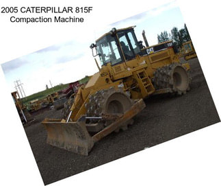 2005 CATERPILLAR 815F Compaction Machine