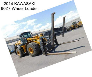 2014 KAWASAKI 90Z7 Wheel Loader