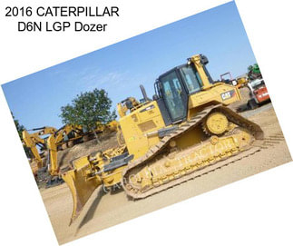 2016 CATERPILLAR D6N LGP Dozer