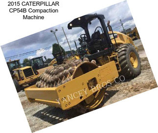 2015 CATERPILLAR CP54B Compaction Machine