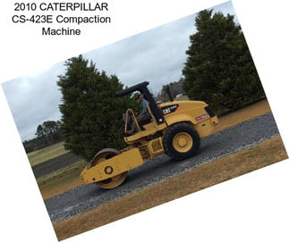 2010 CATERPILLAR CS-423E Compaction Machine