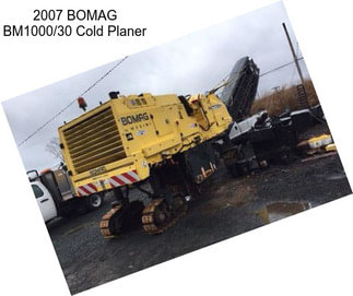 2007 BOMAG BM1000/30 Cold Planer