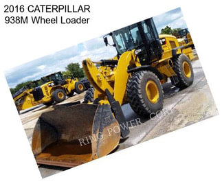 2016 CATERPILLAR 938M Wheel Loader