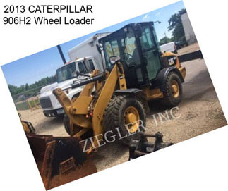 2013 CATERPILLAR 906H2 Wheel Loader