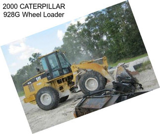 2000 CATERPILLAR 928G Wheel Loader