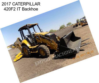 2017 CATERPILLAR 420F2 IT Backhoe